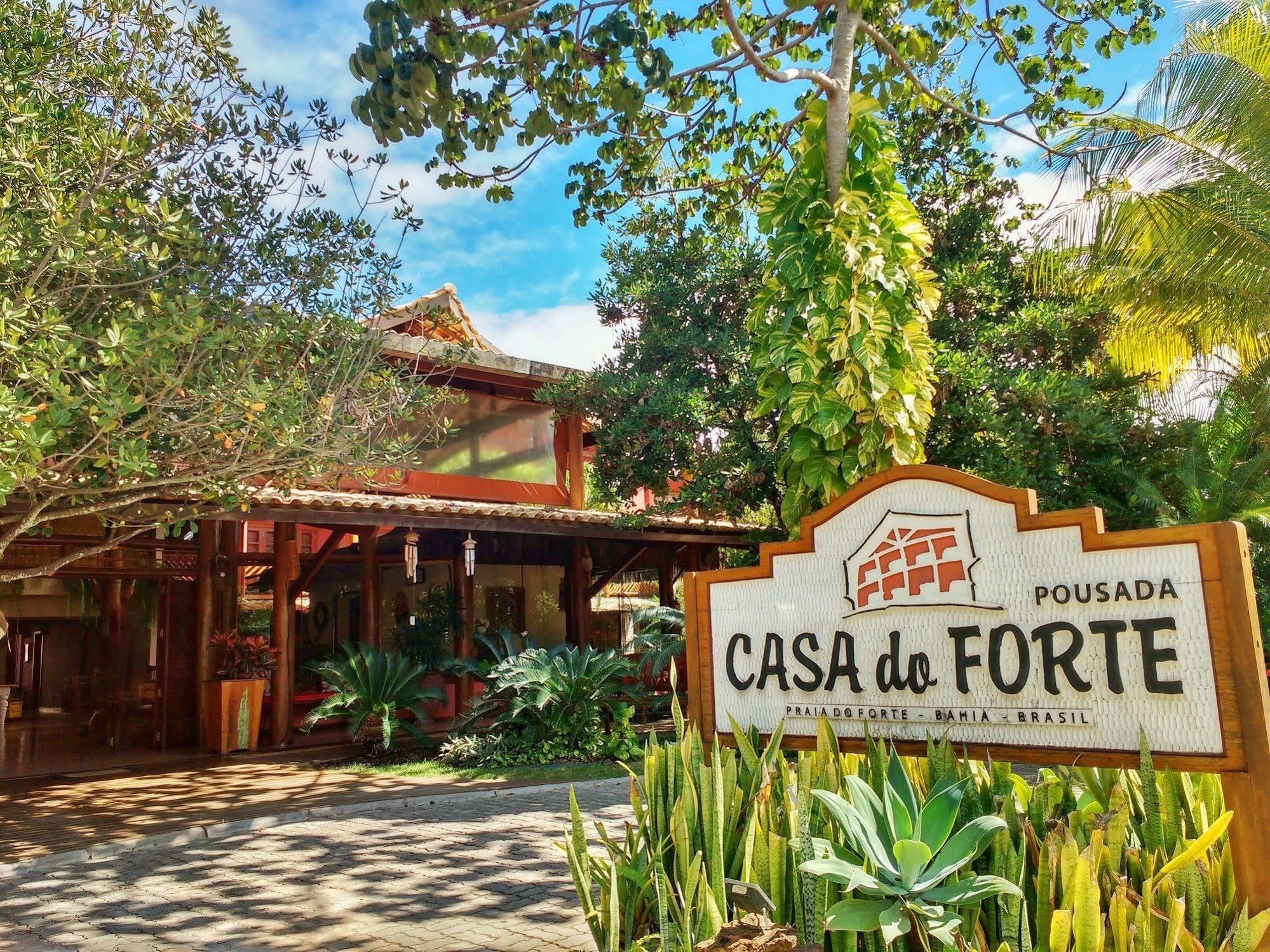 Pousada Casa Do Forte Mata de Sao Joao Εξωτερικό φωτογραφία